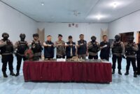 Razia Gabungan di Lapas Kelas IIA Jambi( Poto : jambiekspres.co.id )