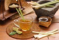 Rutin minum teh serai di pagi hari membantu meningkatkan imun, melancarkan pencernaan, hingga mendukung detoks.( Poto : kompas health )