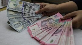 Rupiah melemah ke Rp17.529 per dolar AS akibat ketidakpastian data ekonomi domestik dan penguatan dolar AS di tengah meningkatnya risiko geopolitik global.( Poto : KOMPAS.com ).