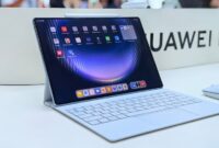 Huawei Rilis MatePad Pro Max di Bangkok dengan Desain Super Tipis dan Layar OLED 3K.( Poto ; KOMPAS.com/Lely Maulida ).