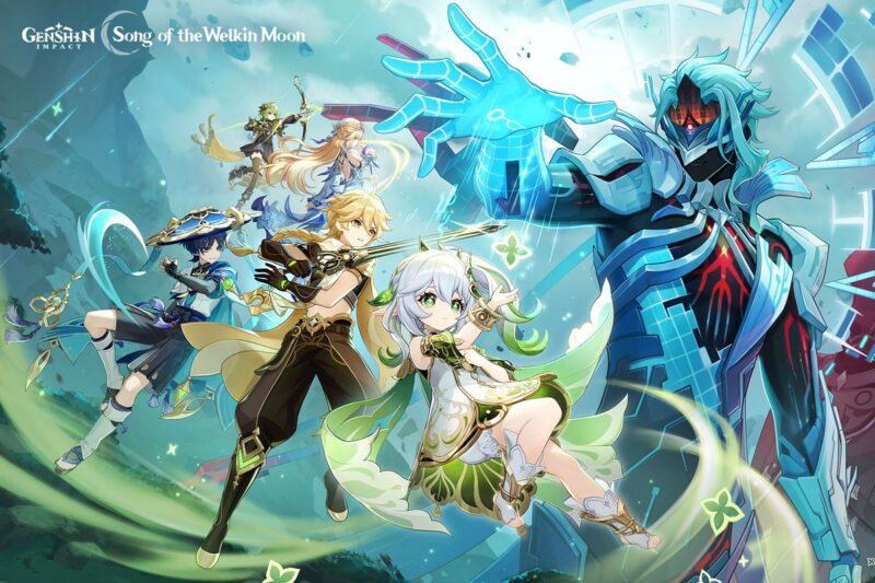 Genshin Impact Luna VII hadirkan Nicole Reeyn, karakter Pyro support baru, serta Lohen, Prune.( Poto : kompas.com )