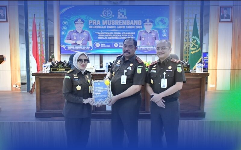 Kajati Jambi Buka Pra-Musrenbang Sewilayah-Kejati Jambi( Poto : jambiekspres.co.id ).
