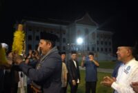 Bupati M.Syukur lepas takbir keliling Idul Adha 1447 H( Poto : jambiekspres.co.id )