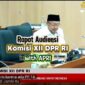 Anggota Komisi XII DPR RI Fraksi Golkar, Drs H Cek Endra.( poto : jambiprima.com )