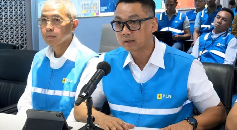 PT PLN (Persero) meminta maaf kepada masyarakat setelah padam listrik Sumatera meluas di sejumlah wilayah pada Jumat malam (22/5/2026).( Poto : jambiprima.com )