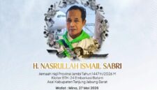Nasrullah Ismail Sabri (54), meninggal dunia di Mina, Arab Saudi.( Poto : jambiekspres.co.id )