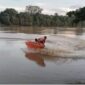 Tim SAR gabungan resmi menghentikan pencarian Rizky Ramadhani yang tenggelam di Sungai Batanghari, Kabupaten Tebo, setelah tujuh hari operasi tanpa hasil.( Poto : Jambi Prima.com).