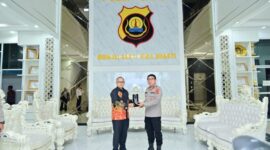 PLN UID S2JB bersama Polda Jambi memperkuat sinergi untuk mengamankan infrastruktur listrik dan menjaga keandalan pasokan listrik di Provinsi Jambi. ( Poto : Akses Jambi ).