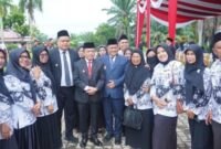 Wali Kota Jambi Maulana menegaskan komitmen meningkatkan kesejahteraan guru melalui kebijakan PPPK, revitalisasi sekolah.( Poto : Akses Jambi ).