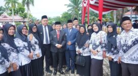 Wali Kota Jambi Maulana menegaskan komitmen meningkatkan kesejahteraan guru melalui kebijakan PPPK, revitalisasi sekolah.( Poto : Akses Jambi ).