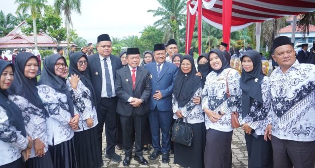 Wali Kota Jambi Maulana menegaskan komitmen meningkatkan kesejahteraan guru melalui kebijakan PPPK, revitalisasi sekolah.( Poto : Akses Jambi ).