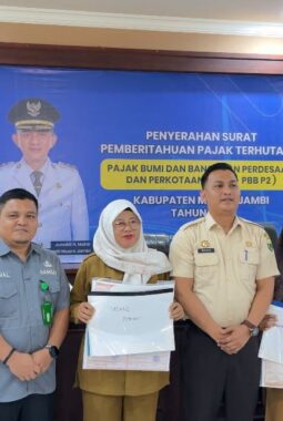 BPPRD Muaro Jambi Sebarkan 90 Ribu SPPT PBB-P2 2026, Targetkan Rp14,6 Miliar