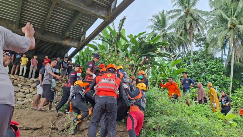 Remaja Hanyut di Sungai Merangin Ditemukan Meninggal( Poto : jambilink.id ).