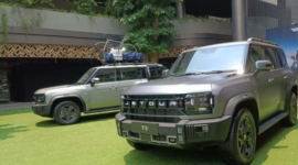 Jetour mencatat penjualan 947 unit di Indonesia pada awal 2026. SUV Jetour T2 menjadi model terlaris dan memimpin penjualan di segmen SUV.( Poto : Istimewa ).
