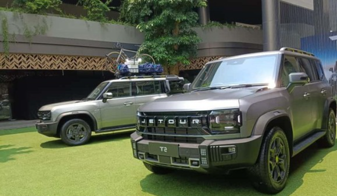 Jetour mencatat penjualan 947 unit di Indonesia pada awal 2026. SUV Jetour T2 menjadi model terlaris dan memimpin penjualan di segmen SUV.( Poto : Istimewa ).