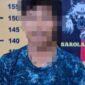 Polisi Sarolangun menangkap RJ dalam kasus pencurian sawit.( Poto : jambiprima.com )