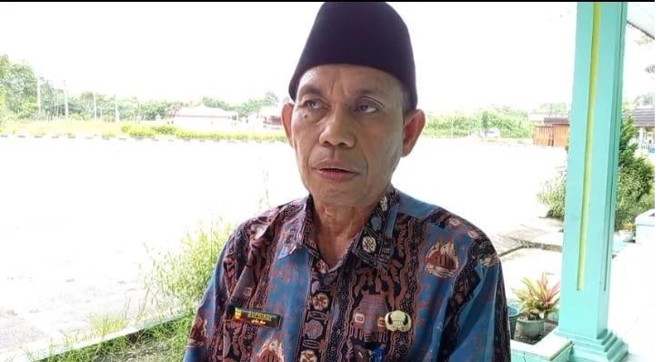 Sekreatis Dinas Pendidikan Kab.Tebo Supriadi ( Poto : jambiekspres.co.id (
