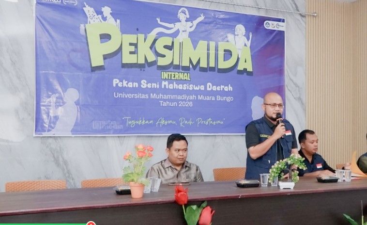 Kepala Bagian Pembinaan Kemahasiswaan, Alumni dan Inovasi UMMUBA, Muhammad Dwi Kurniadi, M.Pd( Poto : JambiPrima.com ).