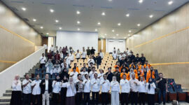 Nuzran Joher menegaskan peran penting mahasiswa dalam mengawasi pelayanan publik di Indonesia.( Poto : Ombudsman RI ).