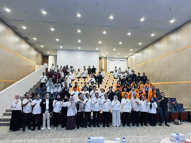 Nuzran Joher menegaskan peran penting mahasiswa dalam mengawasi pelayanan publik di Indonesia.( Poto : Ombudsman RI ).