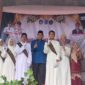 Bupati Merangin menghadiri Wisuda Tahfidz Juz 30 di SMPN 1 Merangin dan memberikan apresiasi kepada para siswa penghafal Al-Qur’an.( Poto : JAMBIEKSPRES.CO.ID ).