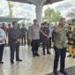 Bupati Sarolangun Hurmin menyambut kunjungan kerja Danrem 042/Gapu Jambi Brigjen TNI Nyamin. Pertemuan ini memperkuat sinergi TNI dan Pemda.( Poto : KABAR Sarolangun ).