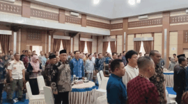 Tim Tenaga Ahli Gubernur Diskusi Rabuan Roadshow (DRR) di Kota Sungai Penuh. Kamis, (21/5).