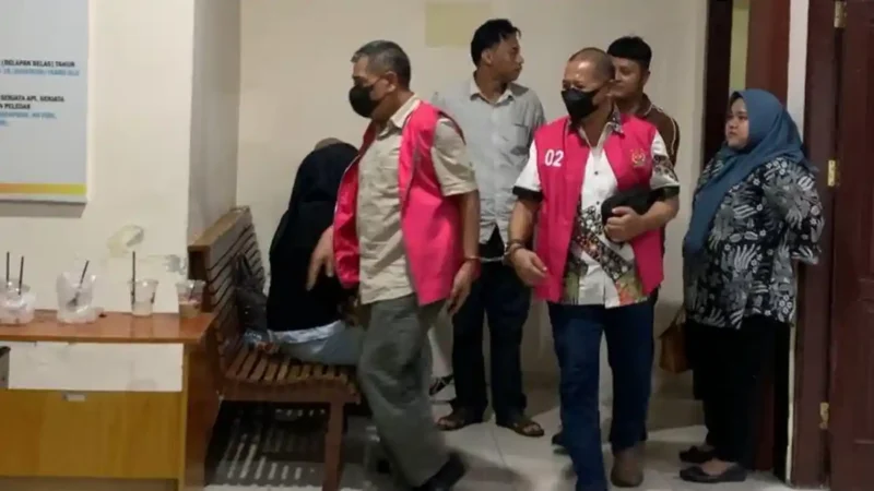 Sidang tuntutan berlangsung di Pengadilan Tipikor Jambi pada Jumat malam, 8 Mei 2026.( Poto : Tribun Jambi.com ).