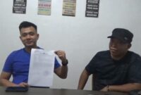 Mantan karyawan otomotif di Jambi melaporkan atasannya ke polisi atas dugaan fitnah.( Poto : HALOINDONESIANEWS.COM).
