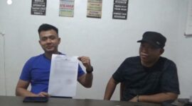 Mantan karyawan otomotif di Jambi melaporkan atasannya ke polisi atas dugaan fitnah.( Poto : HALOINDONESIANEWS.COM).