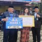 Siswi SMK Jambi Ini Sabet Juara 1 Nasional LKS Kecantikan, Langsung Dapat Penghargaan dari Gubernur.( Poto : Pariwara Jambi.com ).