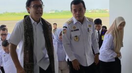 Menkes Budi Gunadi Sadikin turun langsung ke Jambi untuk meninjau kasus meninggalnya dokter magang FK Unsri.( Poto : Pariwara Jambi.com ).