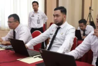 Hari kedua penilaian ASN Kemenkum Jambi 2026 mengungkap pemetaan kompetensi pegawai melalui analisis kasus, wawancara, dan penilaian sosial kultural oleh BPSDM Hukum.( Poto : MATTANEWS.CO )