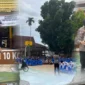 Direktorat Lalu Lintas Polda Jambi menggelar program Police Go To School untuk memberikan edukasi keselamatan berlalu lintas kepada pelajar.( SAKATOJAMBI.COM ).