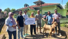 FIFGROUP menyalurkan hewan kurban Idul Adha 1447 H di Muara Bungo ( Poto : jambione.com ).