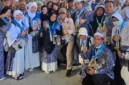 Sesi Poto bersama dengan petugas haji jamaah Haji asal Jambi setelah melaksanakan rangkaina Armuzna( Poto : jambione.com)