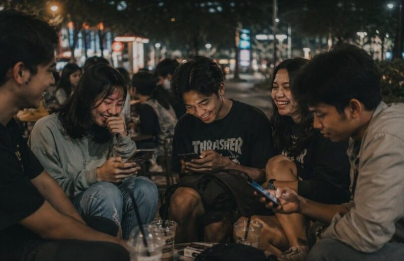Ilustrasi nostalgia digital muncul saat banyak orang mulai lelah dengan internet modern.( Poto : jatimnet.com ).