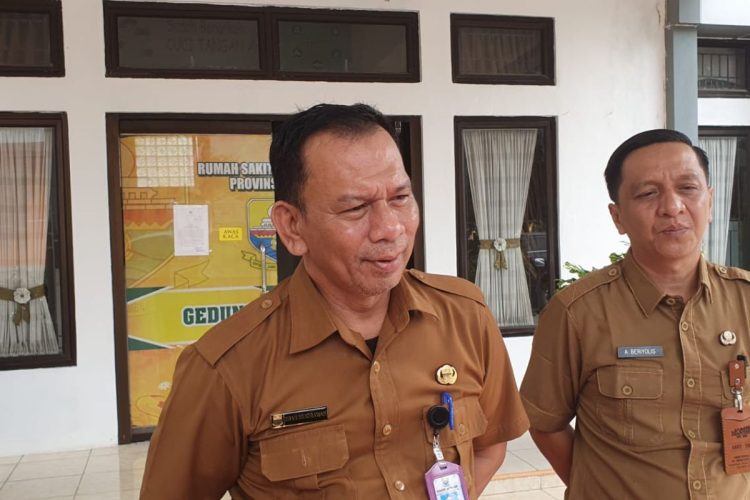 drg. Iwan Hendrawan resmi ditunjuk sebagai Plt Direktur RSUD Raden Mattaher Jambi mulai 1 Mei 2026.( Poto : AKSIPOST.COM).