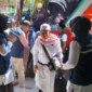 Kloter perdana jamaah haji Jambi yang berjumlah 445 orang dijadwalkan berangkat ke Tanah Suci pada Selasa.( Poto : MINA NEWS.NET ).