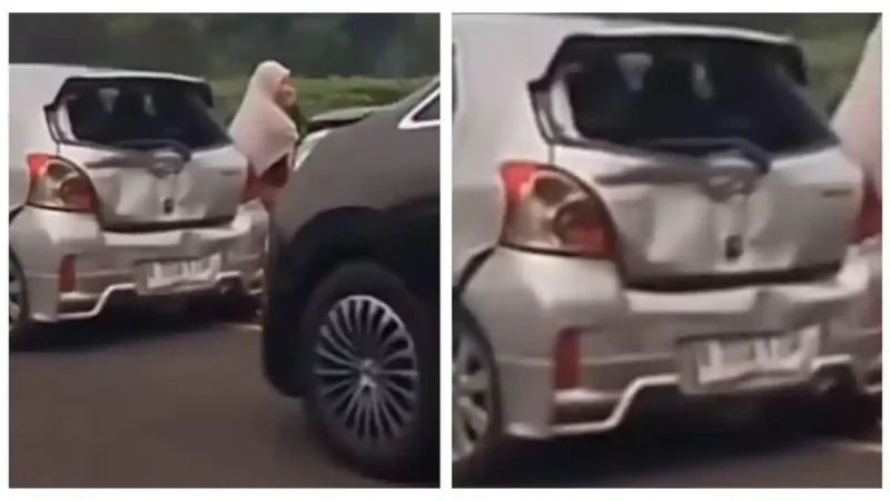 Kecelakaan Beruntun 8 Kendaraan di Tol Jagorawi KM 19 Bogor( Poto : tribunjakarta.com )