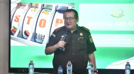 Kepala Seksi Penerangan Hukum (Kasi Penkum) Kejati Jambi, Noly Wijaya ( Poto : tribunjambi.com ).