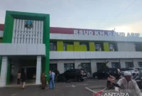 IDI Jambi Dampingi Investigasi Kemenkes di RSUD KH Daud Arif Tanjabbar.( Poto : ANTARA/EKO SISWONO ).