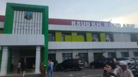 IDI Jambi Dampingi Investigasi Kemenkes di RSUD KH Daud Arif Tanjabbar.( Poto : ANTARA/EKO SISWONO ).