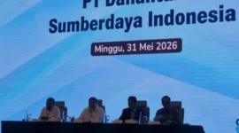 Konferensi pers kesiapan operasional PT Danantara Sumberdaya Indonesia di Wisma Danantara, Jakarta, Minggu, 31/5/2026 ( Poto : istimewa )