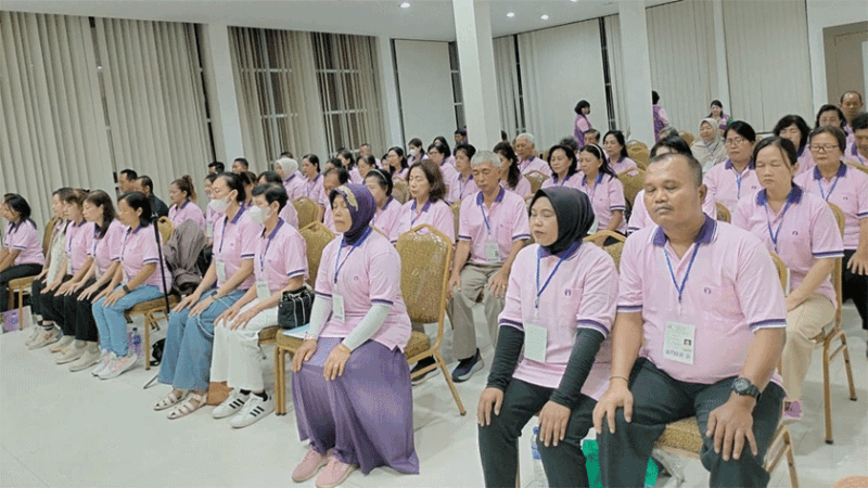 Seminar Longevitalogy pertama di Muara Bungo diikuti 64 peserta.
