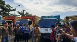 Ditlantas Polda Jambi menghentikan sementara operasional truk batu bara pada 10–21 Mei 2026 demi kelancaran arus keberangkatan jemaah haji.( ilustrasi Poto : dok.ANTARA news Jambi ).