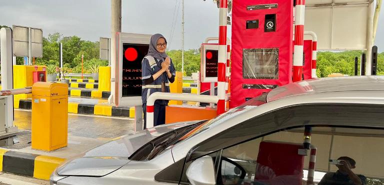 Trafik JTTS libur Hari Buruh 2026 meningkat 26,7 persen.( Poto : makalamnews.id )