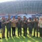 Wagub Jambi Abdullah Sani menghadiri peringatan HUT Damkar, Satpol PP, dan Satlinmas 2026 di Palembang.( Poto : Ampar.id)