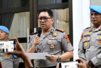 Polda Jambi larang live streaming saat bertugas demi menjaga profesionalitas anggota dan meningkatkan kepercayaan publik terhadap Polri.( Poto : Infojambi.com)