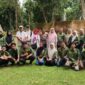 Kegiatan kuliah lapangan di Candi Kedaton mahasiswa Program Studi Pendidikan Sejarah STKIP Payakumbuh.( Poto : jambilink.id ).